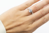 Carlotta Ring with White Zircon Stones - benitojewelry