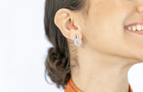 Laura Earrings White Zircon Stones - benitojewelry