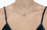 Marta Pendant Green Zircon Stone - benitojewelry