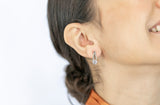 Catalina Earrings White Zircon Stones - benitojewelry
