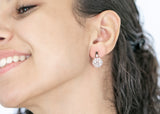 Fabrizia Earrings White Zircon Stones - benitojewelry