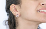 Giovanna Earrings White Zircon Stones - benitojewelry