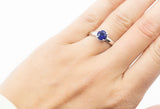 Emma Ring Blue Spinel Stone - benitojewelry