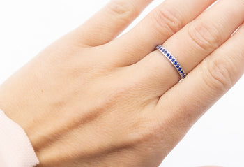 Lina Ring Blue Spinel Stones - benitojewelry