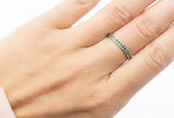 Lina Ring Green Zircon Stones - benitojewelry