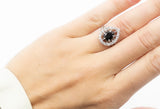 Lolita Ring Brownish Smoky Quartz  Stone - benitojewelry