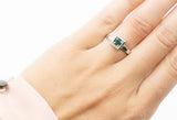 Tina Ring Green Zircon Stone - benitojewelry