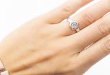 Livia Ring White Zircon Stone - benitojewelry