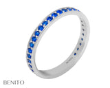 Lina Ring Blue Spinel Stones - benitojewelry