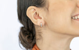 Loredana Earrings White Zircon Stones - benitojewelry