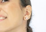 Marta Earrings White Zircon Stones - benitojewelry