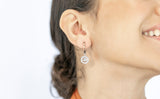 Mildred Earrings White Zircon Stones - benitojewelry