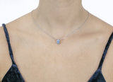 Paolina Pendant Blue Spinel and Zircon Stones - benitojewelry